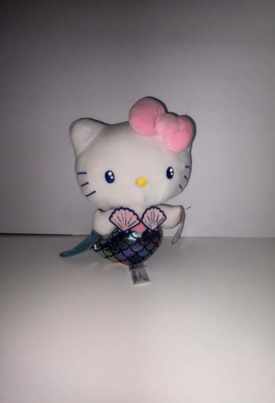 Sanrio Hello Kitty Mermaid Plush Toy with Rainbow Tail